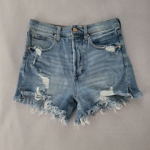Celebrity Pink "The Rebel" Medium Wash Denim Shorts, Size 5/27